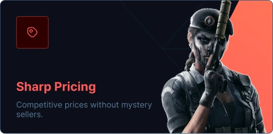 Sharp Pricing - Competitive prices without mystery sellers.